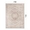 World Rug Gallery Beige Medallion Flat Pile Washable Rug, Pet Friendly, Non-Slip for Entryway and Bedroom 9ft x 12ft WR170BEIGE9X12 - alternate 8