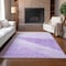 Homeroots 3' X 5' Lavender And Purple Geometric Washable Indoor Outdoor Area Rug 582476 - alternate 5