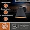Vaxcel VAXCEL Smith, 8.75 in, Textured Black Outdoor Wall Light, Motion Sensor, Dusk to Dawn, Dark Sky T0820 - alternate 5