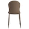 Leisuremod Mosaic Collection Modern Dining Chair in Light Brown Fabric MC44LBR - alternate 4