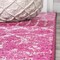 Jonathan Y Moroccan HYPE Boho Vintage Diamond Fuchsia/Ivory 8 ft. x 10 ft. Area Rug MOH101G-8 - alternate 6