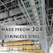 Kable Kontrol Stainless Steel Wire Mesh Cable Tray - 4 in W x 2 in D x 10 ft L, 50PK KK-4X2X10-304SS-50 - alternate 4