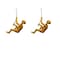 Homeroots Set of Two Gold Resin Climbing Man Hanging Dimensional Sculpture, 2PK 544457 - alternate 4