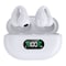 Alpha Digital Bluetooth 5.3 Clip-On Earbuds- Comfortable, 18Hr Playtime - White Q80-WT - alternate 1