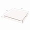 Karat Corrugated Pizza Boxes, 16 x 16 x 1.97, White/Brown, 50PK FP-PBF16W - alternate 8