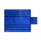 Mytee Products 16ft x 27ft  Flatbed Tarps Heavy Duty 18oz Steel Tarp with Flap - Blue, 2PK LT4FT-BLUEx2 - alternate 4