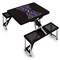 Picnic Time Family Of Brands Washington Huskies - Picnic Table Portable Folding Table, Black 811-00-175-624-0 - alternate 1
