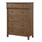 Homeroots 18" X 38" X 52" Reclaimed Oak Wood Chest 347187 - alternate 2