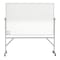 Ghent Reversible Magnetic Hygienic Porcelain Whiteboard with Aluminum Frame, 4'H x 8'W ARM4M448 - alternate 1