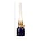 Kings County Tools Oil Lamp 13 in Decorative Lamp with Antique-Style Glass Body & Brass Accents Small Kerosene Lantern GW78A05-08 - alternate 4