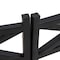Sunjoy Cromwell Solar Garden Border Fencing Black, 5PK A411900521 - alternate 3
