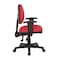 Office Star Products Ergonomic Fabric Sculptured Ergonomic Managers Chair, Lipstick 8180-R100 - alternate 3