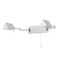 Jonathan Y Arlo 54" 2-Light Farmhouse Industrial Double Swing Arm Iron LED Wall Sconce w/Pull-Chain USB Chargin JYL6016B - alternate 10