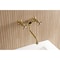 Kingston Brass Double-Handle Wall Mount Bathroom Faucet, Brushed Brass KS1217BEX - alternate 3