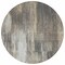 Homeroots 8' Taupe And Gray Round Abstract Washable Indoor Outdoor Area Rug 563615 - alternate 4