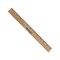 Westcott Wood Ruler, Metric and 1/16 in Scale With Single Metal Edge, 12 in Long, 6PK 10375 - alternate 2