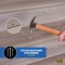 M-D Building Products Building Products 1-1/8'' X 1-1/8'' X 72'' Pewter Aluminum Stair Edging w/ Screw Nails 43880 - alternate 5