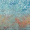 Homeroots 5' X 8' Blue Terra Cotta And Black Abstract Washable Indoor Outdoor Area Rug 603084 - alternate 6