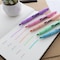 Bazic Products Pen Style Highlighter with Pocket Clip, Pastel, 60PK 2308 - alternate 6