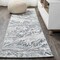 Jonathan Y Swirl Marbled Abstract Gray/Turquoise 2 ft. x 10 ft. Runner Rug SOR203A-210 - alternate 1