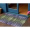 Homeroots 3' X 5' Purple Lilac And Lavender Striped Washable Indoor Outdoor Area Rug 577992 - alternate 1