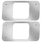 Ilc PETERBILT 379 YEAR 206 STAINLESS STEEL INTERIOR DOOR HANDLE TRIM 379 YR206 SS INT DOOR HANDLE TRIM - alternate 2