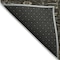 Homeroots 3' X 5' Charcoal Medallion Washable Indoor Outdoor Area Rug 607392 - alternate 6