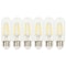 Westinghouse 5.5W 75W Eq. Clear T10 Dimmable Filament LED Light Bulb, Medium Base, 6PK 5340020 - alternate 1