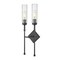 Z-Lite Esme Matte Black 2 Light Wall Sconce 3047-2S-MB - alternate 1