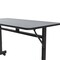 Correll Rectangle Econoline TFL Flip Top Table, 48 in W, 23 in to 31 in H, Particleboard Top, Gray Granite FTM2448TF-15 - alternate 6