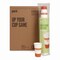 Perk Paper Hot Cups, 16 oz, White/Orange, 500PK PK54368CT - alternate 1