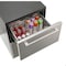 Koolmore 24 in. Built-in Two-Drawer Refrigerator in Stainless-Steel KM-OKS-RD2 KM-OKS-RD2 - alternate 8