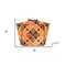 Homeroots 6" X 6" Golden Rio Removable  Peel and Stick Tiles 400347 - alternate 2