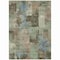 Homeroots 3' X 5' Green Gray And Sky Blue Abstract Washable Indoor Outdoor Area Rug 630771 - alternate 6