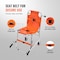 Vevor Stair Chair Emergency Evacuation Transfer Stair Wheelchair 350 lbs 4 Wheel YHR-W4 - alternate 4