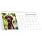 House Of Doolittle Monthly Desktop Tent Calendar, Earthscapes, 12 Months, Jan-Dec, 8.5 in x 4.5 in, Puppies 3659 - alternate 1