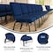 Flash Furniture 18.5"W Church Chair in Navy Blue Fabric, 4PK 4-XU-CH-60096-NVY-BAS-GG - alternate 4