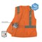 Ergodyne Hi-Vis Vest, XL, 29 " L, Orange 22455 - alternate 8