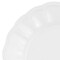 Hometrends Ultra Durable 12 Piece Fine Ceramic Embossed Dinnerware Set in White 96949.12 - alternate 3