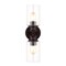 Jonathan Y Jules Edison 16.5" Cylinder 2-Light Iron/Seeded Glass Farmhouse Contemporary LED Wall Sconce, Oil Rub JYL7577B - alternate 5