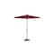 Treasure Garden 9 ft Patio Umbella, aluminum, fiberglass ribs, outdoor, Jockey Red UM840-09 5403 Jockey Red - alternate 1