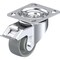 Blickle Swivel Plate Caster, Gy Nyln, 3-1/8", Brake, Caster Wheel/Tread Material: Nylon LK-POG 82K-14-FI - alternate 1