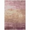 Homeroots 9' X 12' Mauve And Pink Striped Washable Indoor Outdoor Area Rug 610905 - alternate 5