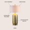 Jonathan Y Sophia 30" Resin LED Table Lamp, Gold JYL1017A - alternate 5
