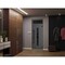 Vdomdoors Front Exterior Prehung Steel Door Ronex0130 Grey Transom Window Sidelite Entry Metal Modern Painted RONEX0130EXD-GRE-W36 X H80+16-LH-I - alternate 3