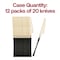 Smarty Had A Party Gold with Black Handle Moderno Disposable Plastic Dinner Knives (240 Knives), 240PK 9320-GBK-CASE - alternate 7