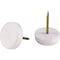 Shepherd Hardware Tack Furniture Glide, 75 lb, Plastic, White 9102 - alternate 1