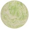 Homeroots 8' Sage And Ivory Round Abstract Washable Indoor Outdoor Area Rug 614265 - alternate 1