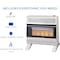 Procom Heating Natural Gas Ventless Infrared Plaque Heater with Base Feet, 30,000 BTU, T-Stat Control MN300TPA-B - alternate 3