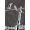 Kingston Brass Two-Handle Wall Mount Bridge Kitchen Faucet, Polished Chrome KS2441WLL - alternate 5